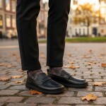 Groundies Brisbane Black W barefoot mokasíny 41 EUR