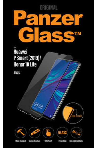 PanzerGlass Tvrdené sklo pre Honor 10 Lite amp; Huawei P Smart 2019 čierna (5711724053375)