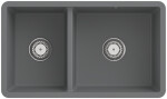 VILLEROY & BOCH VILLEROY & BOCH - Keramický drez Villeroy &amp; Boch podstavný Subway 80 U, 338801SL, Stone 338801SL