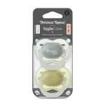 Tommee Tippee Night silikónový cumlík 0-6m 2ks - viac farebných variant (433662-T)
