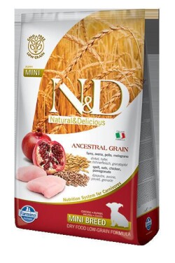 N&amp;D dog LG PUPPY MINI CHICKEN/POMEGRANATE