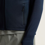 Pánska fleecová bunda ADV EXPLORE POWER FLEECE HOOD JKT M L