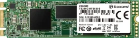 Transcend MTS830S 256GB/M.2 2280 SATA/RW: 530/400 MBps/ IOPS: 45K/75K/MTBF 2.0mh/3y (TS256GMTS830S)