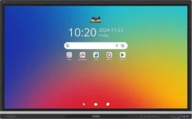 86" ViewSonic IFP8651 čierna / Interaktívny panel / 4K UHD / Dotykový / Android 14 / 5x HDMI / OPS / VESA (IFP8651)