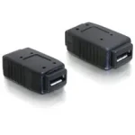 DeLock redukcia micro USB A+B samica na micro USB A+B samica (65034)