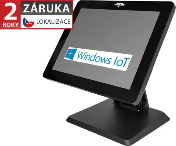 Virtuos BPOS BP-1588 čierna / Pokladničný systém / 15" / i3-1011U / 8GB / 256GB SSD / Win11 IoT (KBL0007)