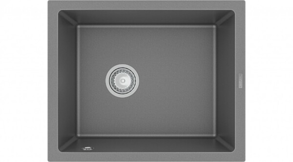 MEXEN MEXEN - Pedro granitový drez 1-miska 560x460 mm, sivá 6508561000-71