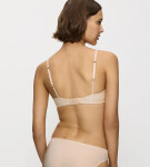 Body Make-Up Essentials - hladká tričková podprsenka s vypchávkami Triumph NUDE BEIGE 80A
