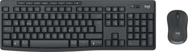 Logitech Logitech Wireless Keyboard+Mouse MK370 black f. Business
