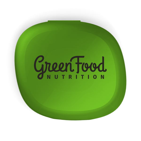 GreenFood Nutrition Pillbox green 1ks
