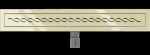 MEXEN/S - Flat M18 odtokový žľab 70 cm zlatý 1523070-15