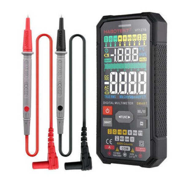 Habotest HT127B Digitálny univerzálny multimeter / 600V / 4X AAA (HT127B)