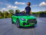 Mamido Detské elektrické autíčko Mercedes AMG GT R Pre zelené