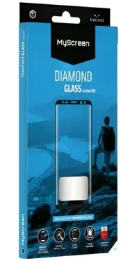 MyScreen Diamond Glass Edge 3D čierna / Tvrdené sklo / XIAOMI POCO X7 / 9H / 0,33 mm (MD9845TG 3D BLACK)