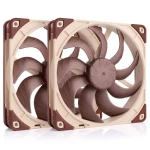 Noctua NF-A14x25 G2 Sx2-PP PWM (2ks) / 140 mm / SSO2 Bearing / 24.8 dB @ 1500 RPM / 155.6 m3h / 4-pin (NF-A14X25 G2 PWM SX2-PP)