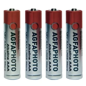 AGFAPHOTO Power alkalická batéria AAA LR03 4ks / Batéria / Alkalická / 1,5 V (110-802572)
