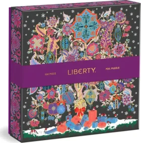 Galison Štvorcové puzzle Liberty: Vianočný strom života