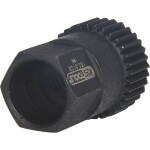 KS Tools 150.3103 Viaczubová doštička 17,0 mm, 33 zubov, vŕtaná; 150.3103
