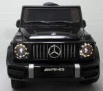 Mamido Elektrické autíčko Mercedes G63 s čiernym EVA penovým kolesom a mäkkou sedačkou, licencované