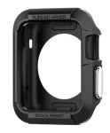 Spigen Rugged Armor ochranný kryt pre Apple Watch / 42 mm / čierny (SGP11496)