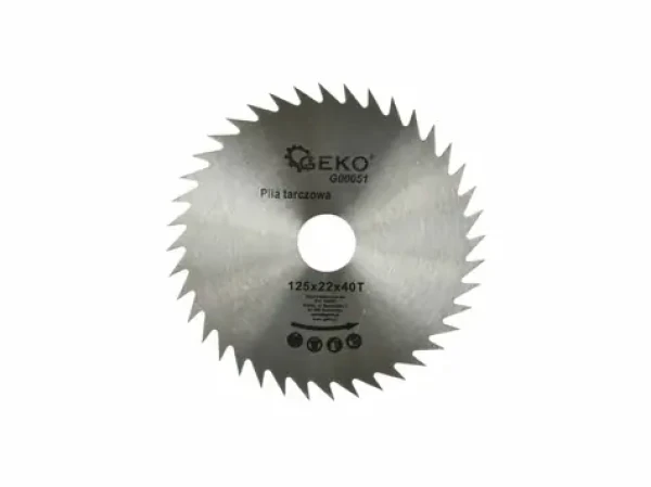 GEKO G00051 / Pílový kotúč / 125 x 22.2 mm / 40T (G00051)