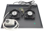 Xtendlan Ventilácia ECO 600 mm / Ventilácia do rozvádzača / 2x ventilátor / termostat (SFAN602-BTERMO)