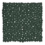 MSV GALETS protišmyková podložka do sprchy tmavo zelená / PVC / 53 x 53 cm
