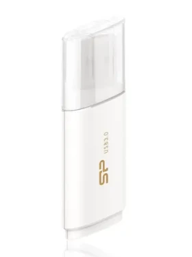 Silicon Power Blaze B06 32GB biela / Flash Disk / USB 3.0 (SP032GBUF3B06V1W)