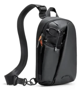 Inateck FB01003 čierna / Taška cez rameno / polyester / RFID / vodeodolná / nastaviteľný popruh 82-116 cm (FB01003_BLACK)