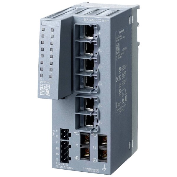 Siemens 6GK5106-2BD00-2AC2 sieťový switch 10 / 100 MBit/s; 6GK51062BD002AC2