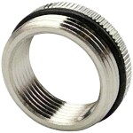 TRU COMPONENTS REM32-M25 redukcia káblovej priechodky M32 M25 mosaz (poniklovaná) 1 ks; TC-11032920