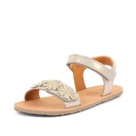 Dievčenské barefoot sandále FLEXY FLOWERS Gold Shine Froddo G3150289 - 26