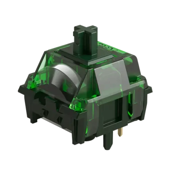 Akko Monsgeek Green Fog Switch / mechanické spínače / 3-Pin / lineárne / MX-Stem / 60g - 45 ks (6975351385653)
