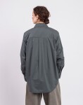 Armedangels Loose Poplin Shirt Blouse 2682 space steel L