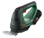 BOSCH AdvancedShear 18V-10 zelená/čierna / Aku nožnice na trávu a kríky / 18V / 2,0 Ah Li- ION / vr. batérie a nabíjačky (0600857000)