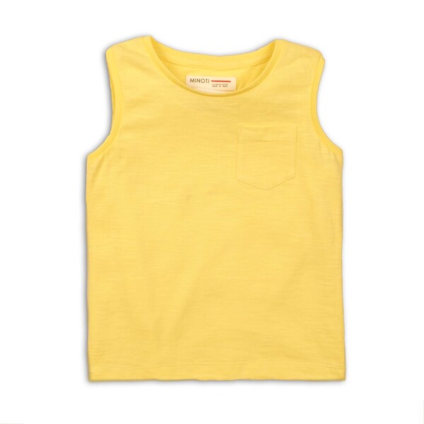 Tielko chlapčenské, Minoti, 1VEST 8, žltá - 74/80 | 9-12m