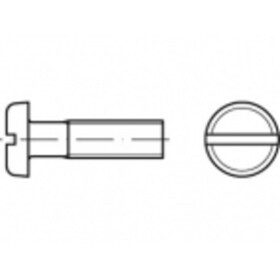 TOOLCRAFT TO-5360826 skrutky s plochou hlavou M6 40 mm drážka nerezová ocel A4 50 ks; TO-5360826