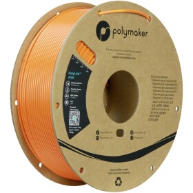 Polymaker PF01016 Orange vlákno pre 3D tlačiarne ASA odolné proti UV žiareniu, odolné proti poveternostným vplyvom, Žiaruvzdorné, Nárazuvzdorný 2.85 mm 1000 g; PF01016