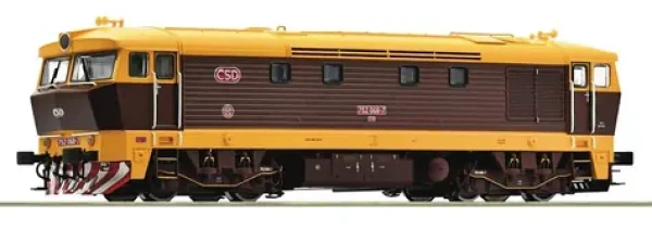 Roco 7300026 Dieselová lokomotíva 752 068-7 ČSD/ČD Bardotka