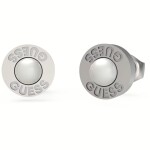 Guess Oceľové náušnice s umelou perlou Edgy Styles JUME04067JWSTWIT/U