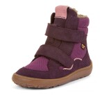 Dievčenské zimné barefoot topánky TEX WINTER Purple Froddo G3160247-7 - 38