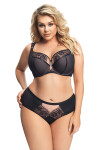 Dámské kalhotky Alicante model 17586503 Black XL - Gorsenia