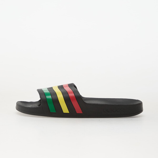 Tenisky adidas Adilette Aqua Slides Core Black/ Green/ Pure Ruby EUR 38