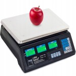Verk 17019 Digitálna stolná váha 40kg/5g čierna