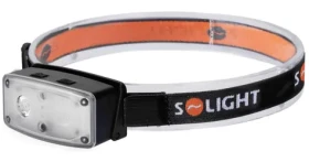 Solight WN53 LED čelové nabíjacie svietidlo čierna / 100lm / 500mAh / IP44 / Li- ION (8592718041724)