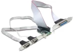 DeLock MiniPCIe I/O PCIe full size 2 x sériový RS-232 / 1 x paralelný (95232)