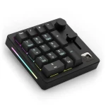 Glorious GMMK Wireless Numpad - Fox Linear - čierna / Numerická bezdrôtová klávesnica / BT 5.0 / USB-C / RGB (GLO-GMMK-NP-FOX-B)