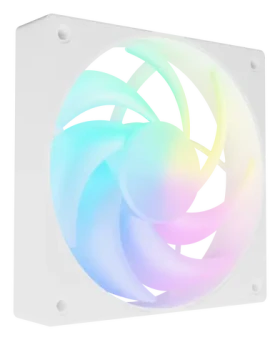 Fury SAI S12 biela / Ventilátor / 120 mm / ARGB / PWM (NGF-2411)