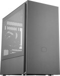 Cooler Master Silencio S400 TG / Micro ATX / 2x USB 3.0 + čítačka SD kariet / 2x 120 mm / Bez zdroja / priehľadná bočnica (MCS-S400-KG5N-S00)