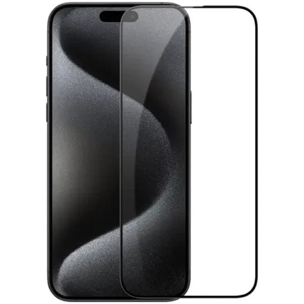 Nillkin Tvrdené Sklo 2.5D CP+ PRO pre Apple iPhone 15 Pro Max čierna (6902048268487)